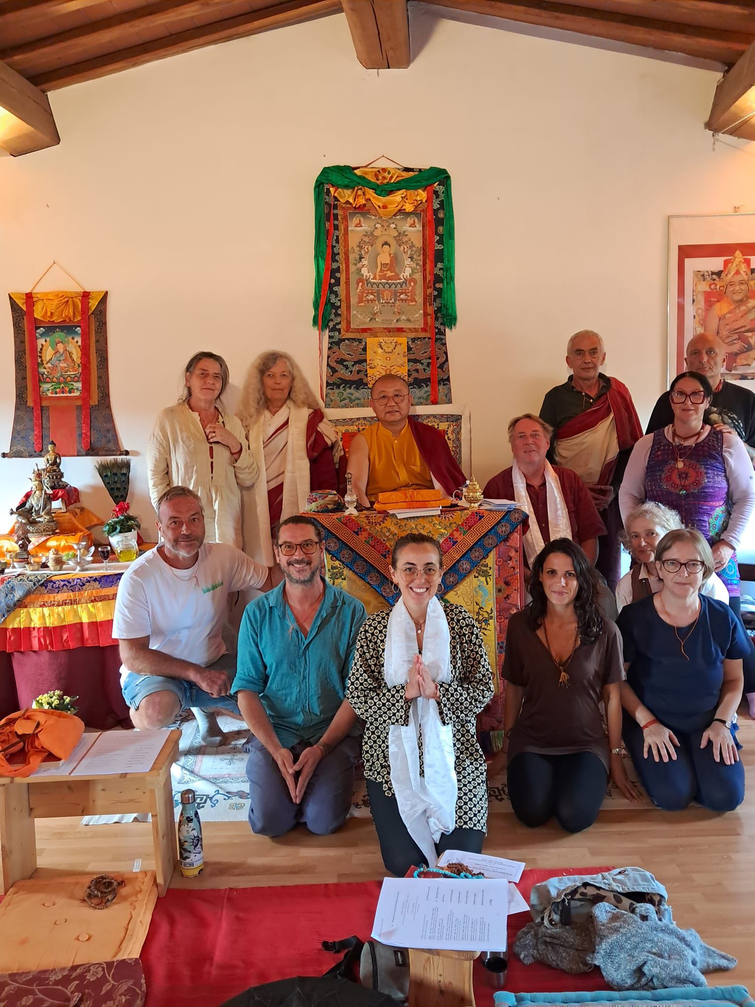 Empowerments and Teachings Organized in Germany and Italy for five different Tibetan Buddhist centres in 2025.
