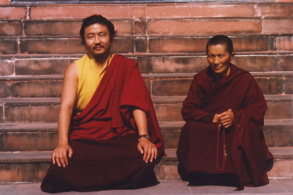 With My Teacher Aunt Dhamchun Sangmo 1999