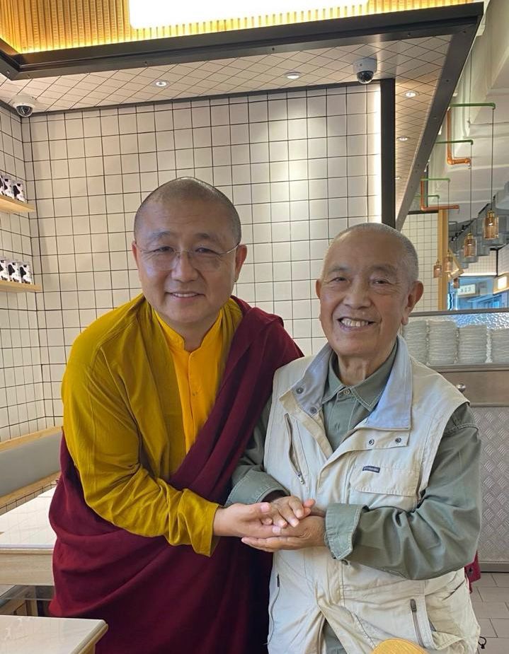 With H.E. Alak Zenkar Rinpoche